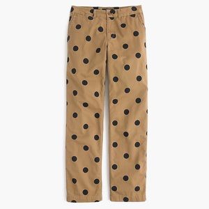 J Crew Polka Dot Chinos